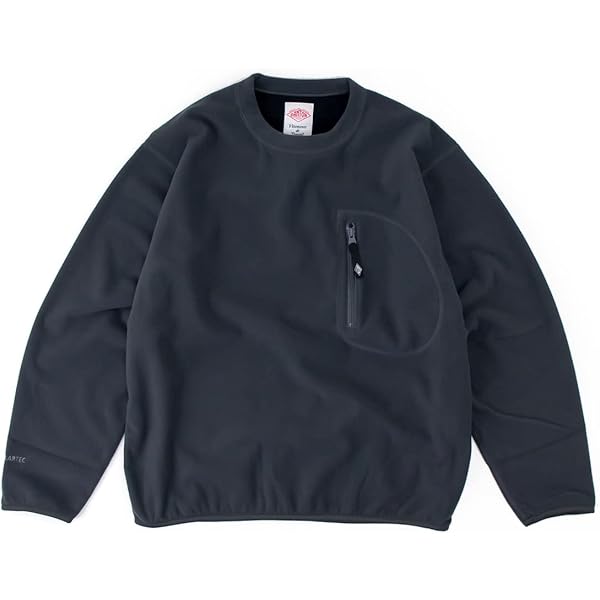 ダントン DANTON フリース プルオーバー ブラック サイズ40